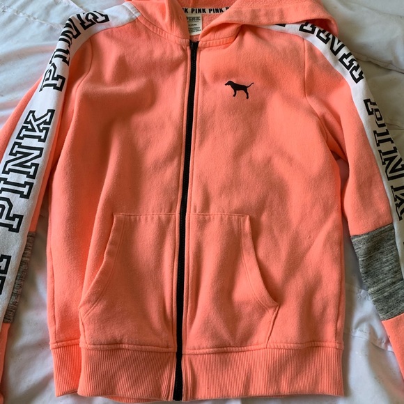 Pink brand hoodie jacket - Picture 1 of 3